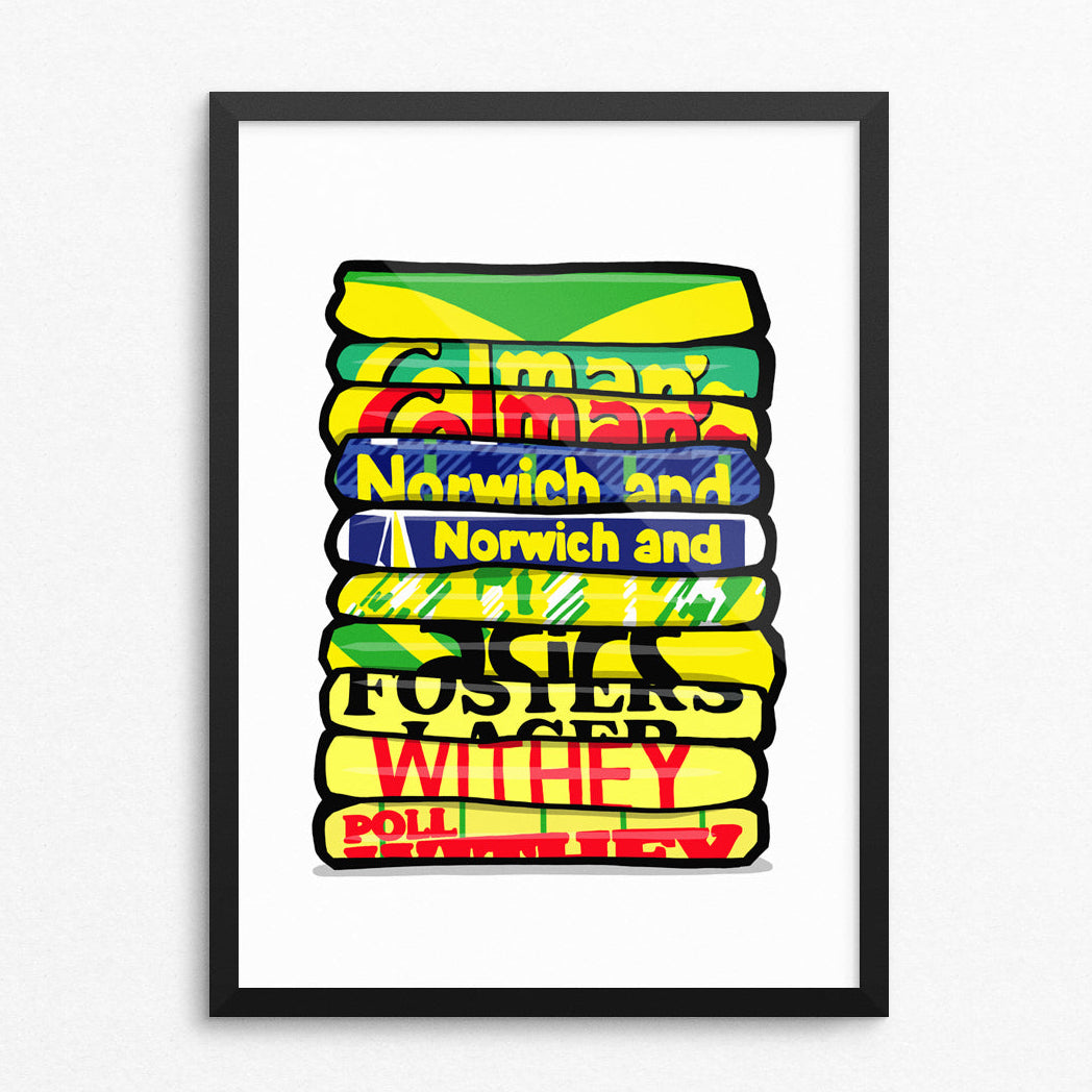SALE Norwich Shirt Stack Print