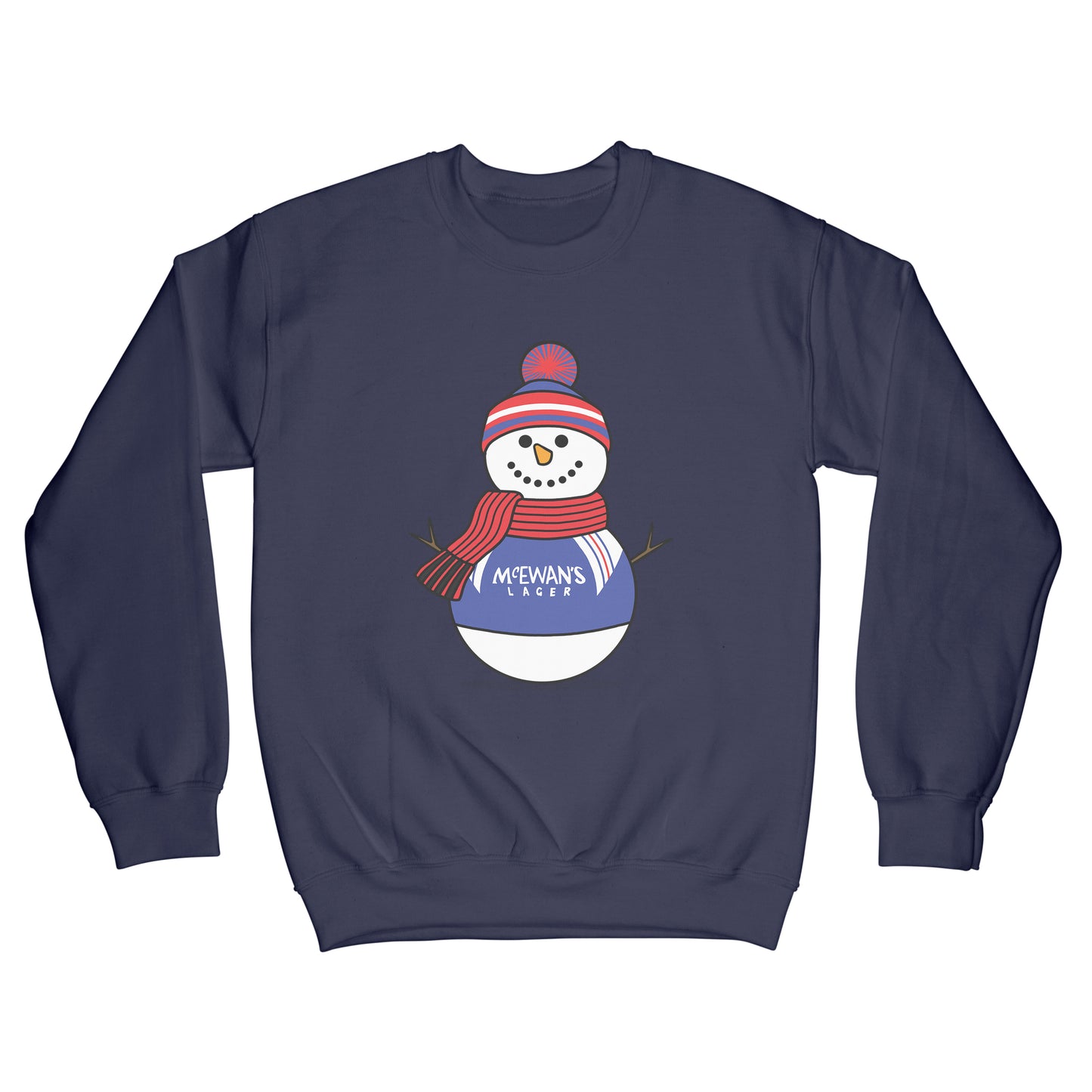 Rangers Snowman Sweatshirt