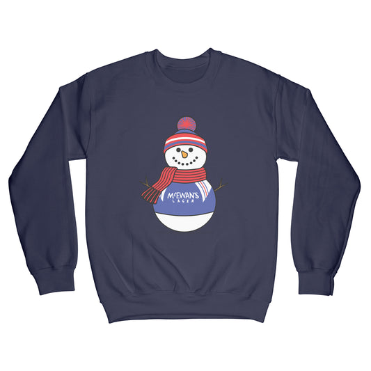Rangers Snowman Sweatshirt