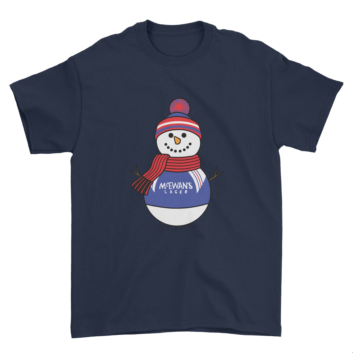Rangers Snowman Tee