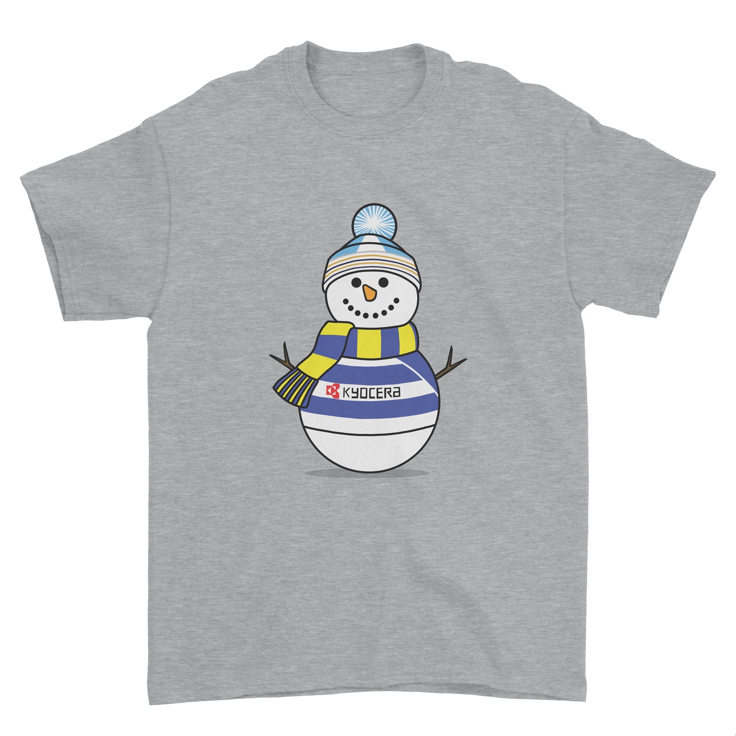 Reading Snowman Tee