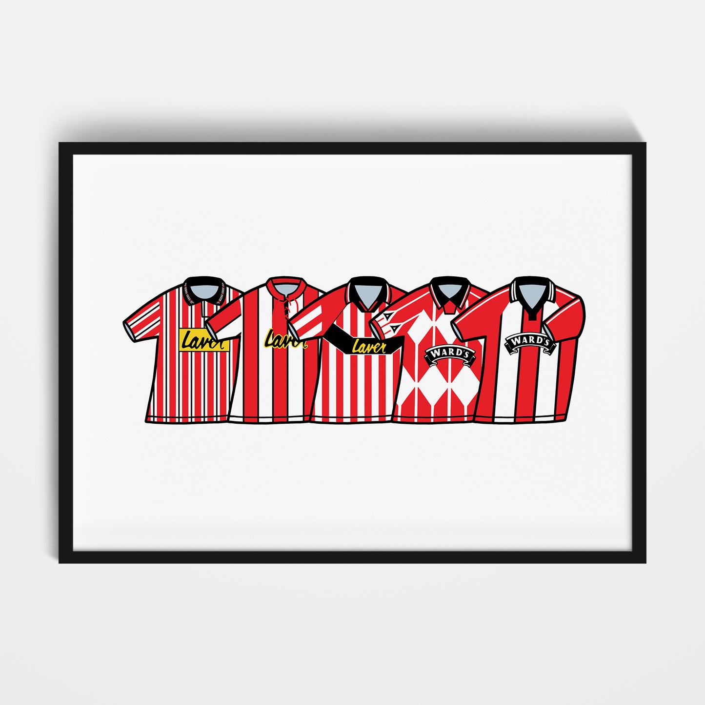 Sheffield Utd 1990's Classics Print