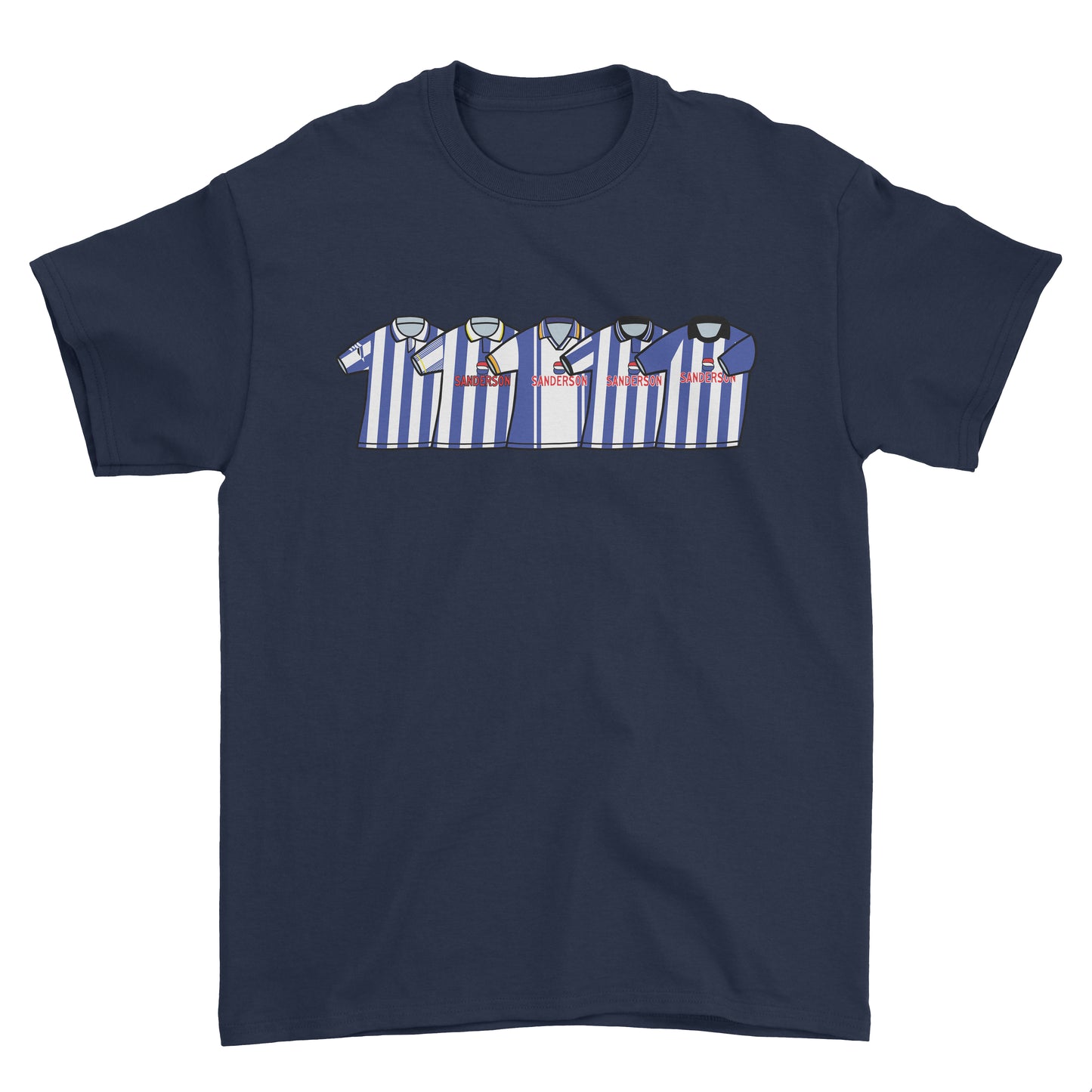 SALE Sheffield Wednesday 90's Classic Tee