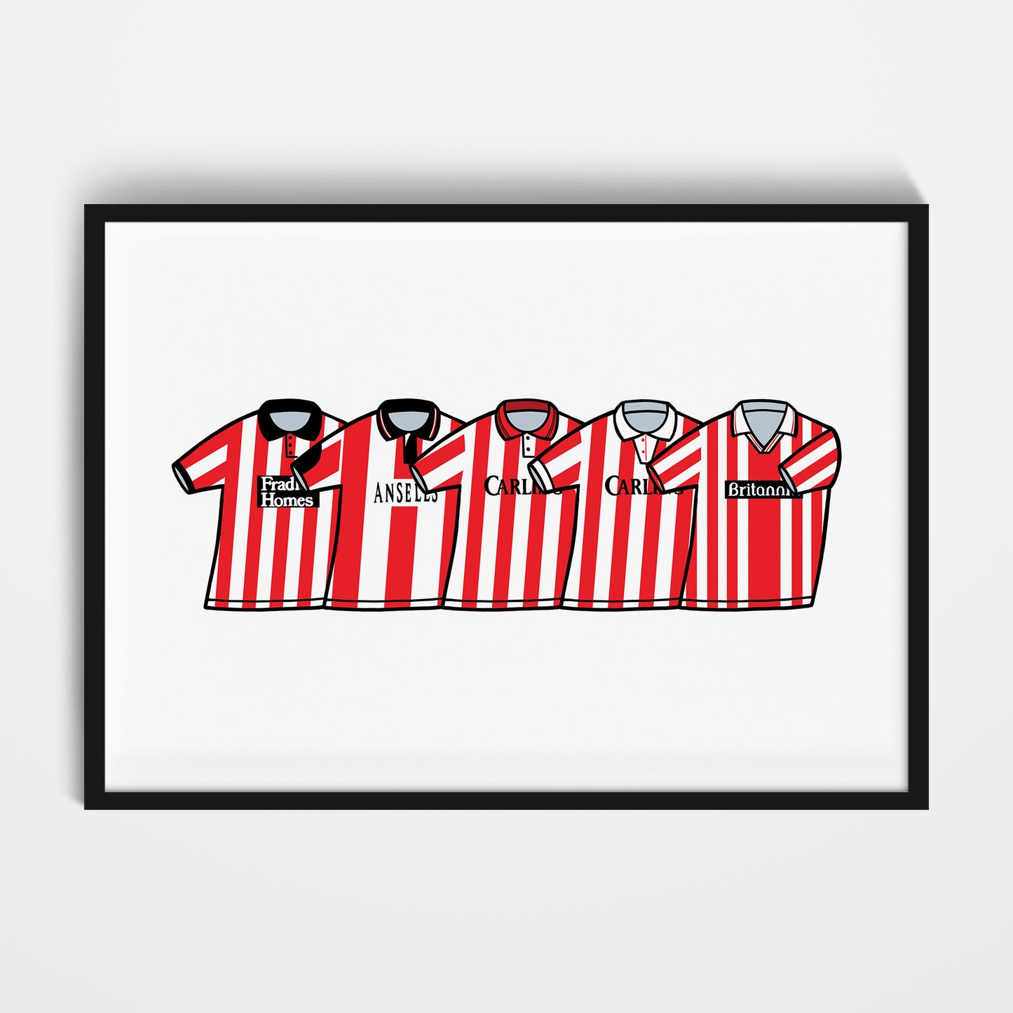 Stoke 1990's Classics Print