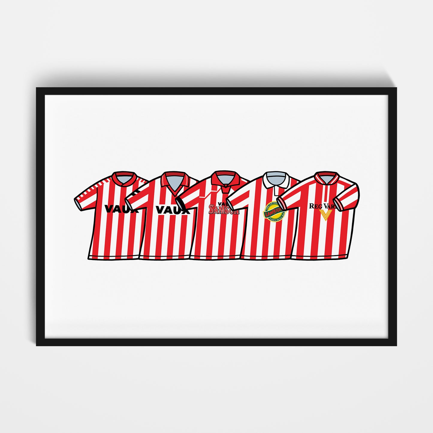 Sunderland 1990's Classics Print