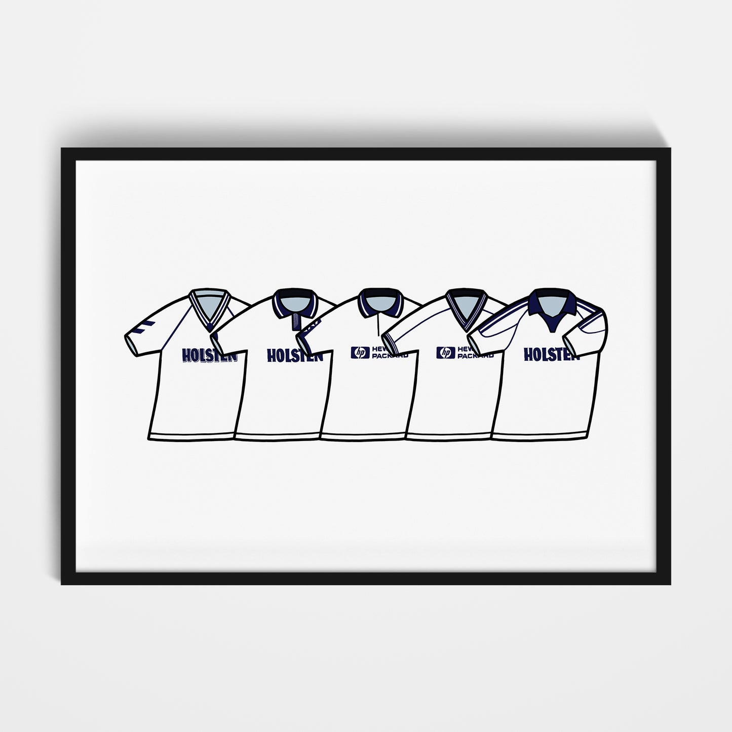Tottenham 1990's Classics Print