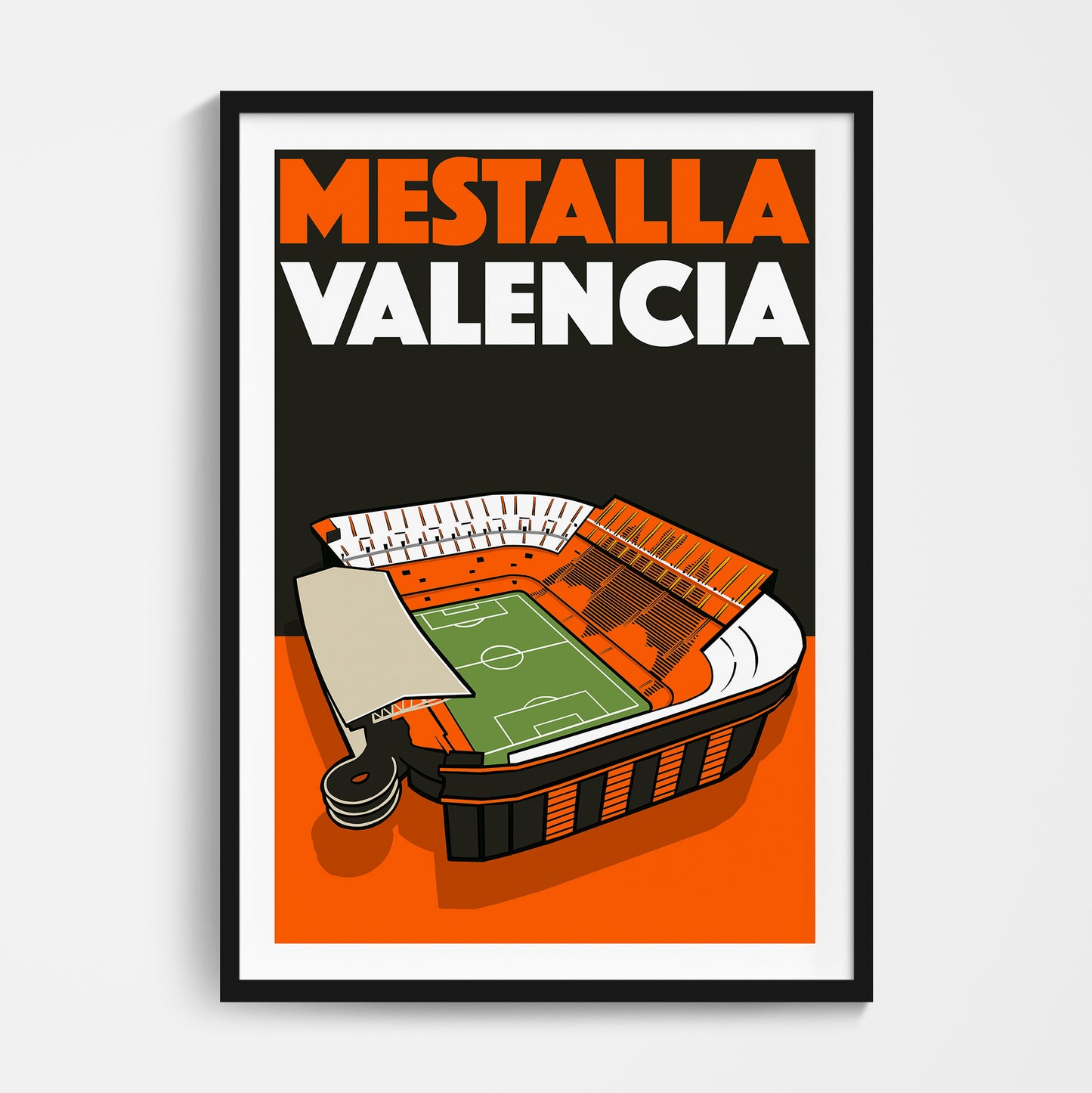 Valencia Stadium Print