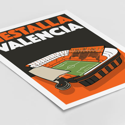 Valencia Stadium Print