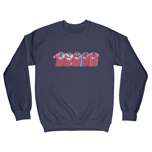West Ham 90's Classics Sweatshirt