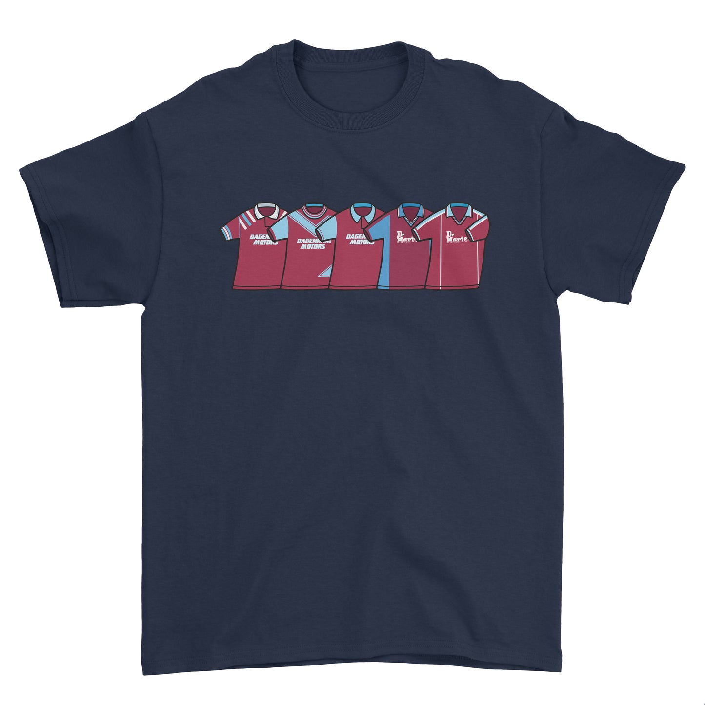 West Ham 90's Classics Tee