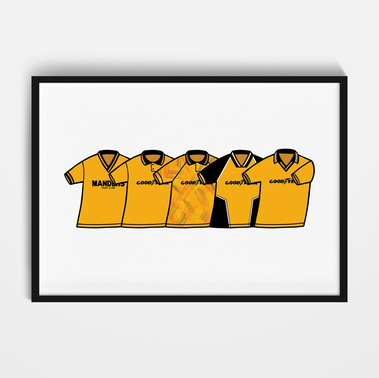 Wolverhampton 1990's Classics Print