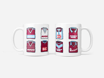West Ham Shirts Mug
