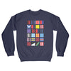 90's Italian Colours Of Football Sweatshirt