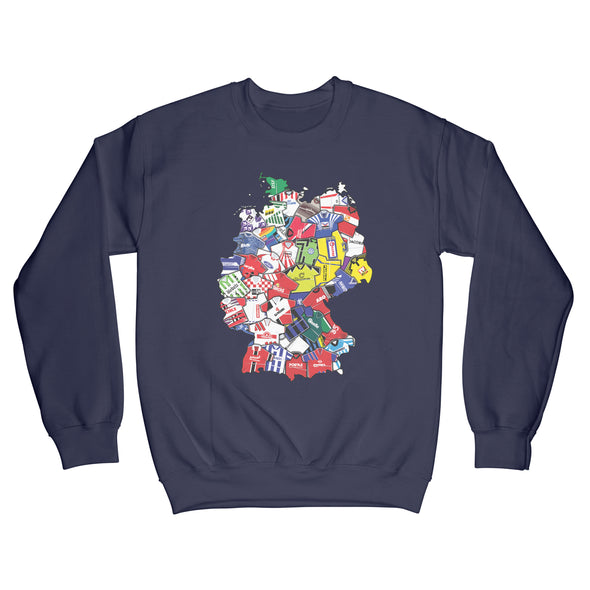 90's Germany Shirts Map Sweatshirt
