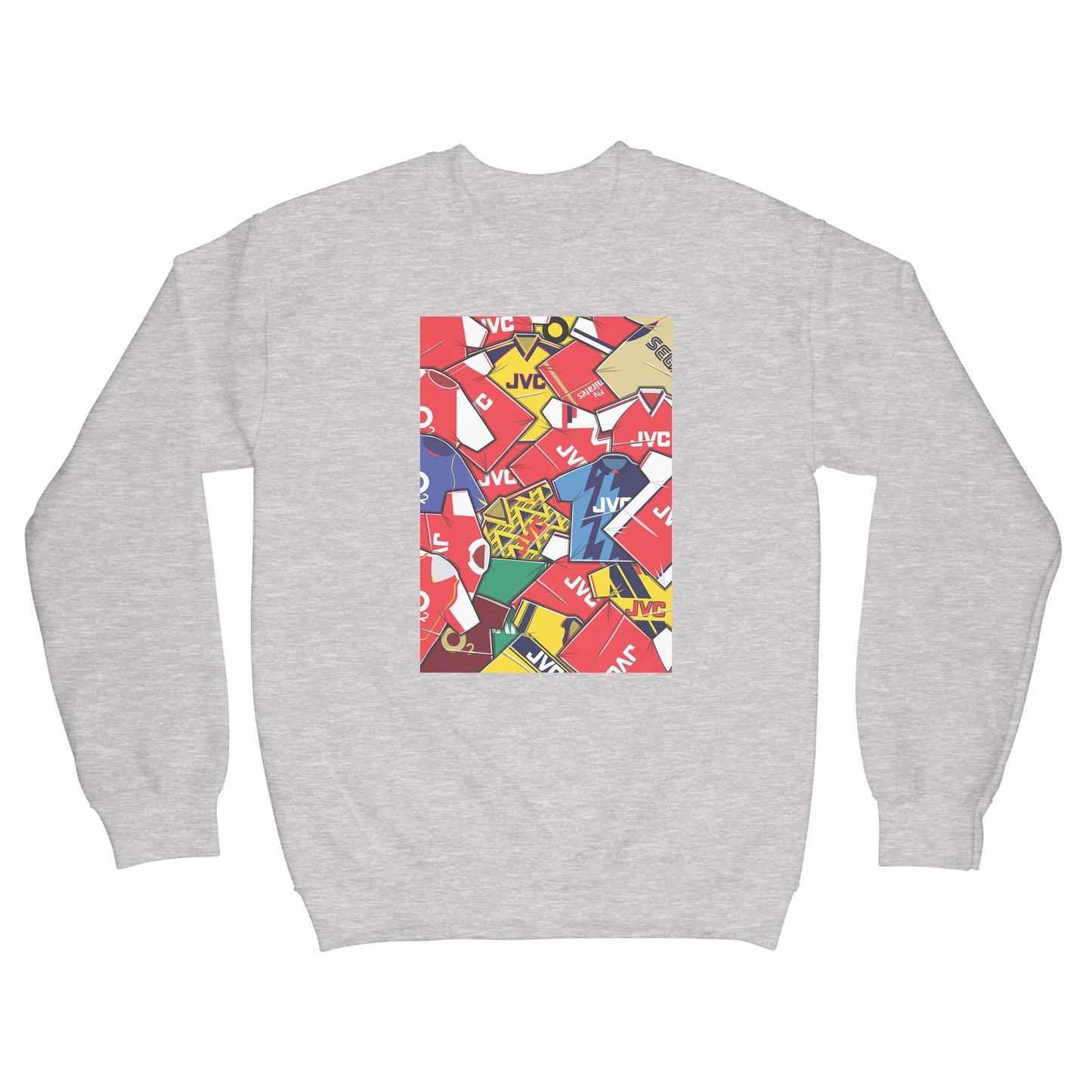 Arsenal Shirts Mash Up Sweatshirt