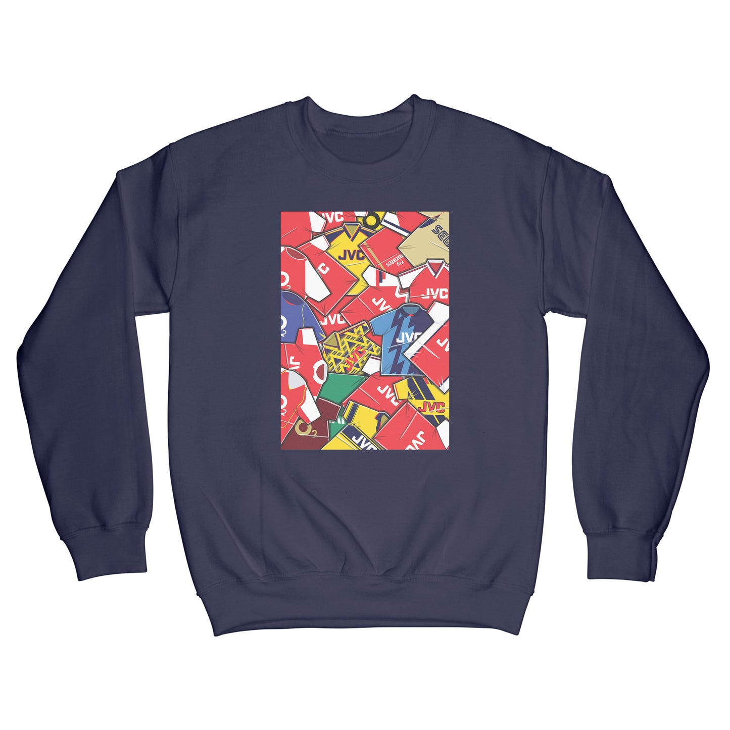 Arsenal Shirts Mash Up Sweatshirt