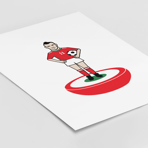 Bale - Table Football Print