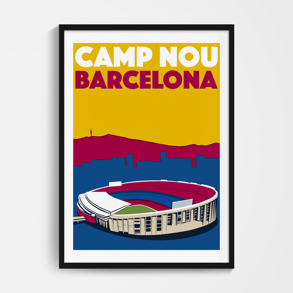 Barcelona Stadium Print