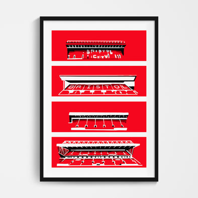 Bristol City Stadium Print