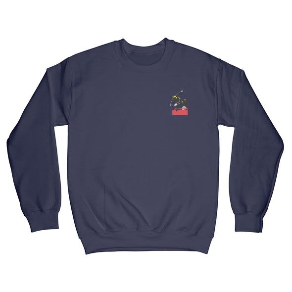 Cantona Kick Embroidered Sweatshirt