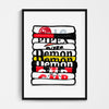 Fulham Shirt Stack Print