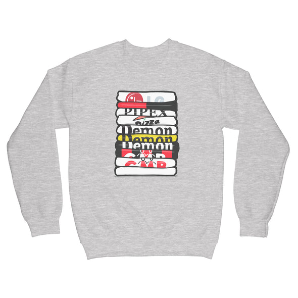 Fulham Shirt Stack Sweatshirt