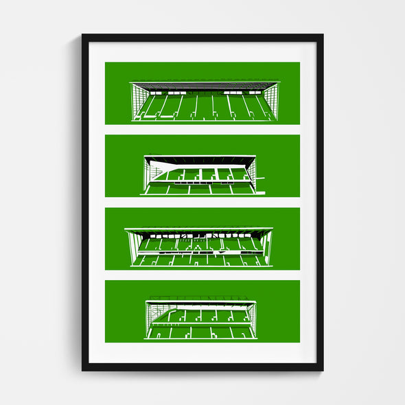 Hibernian Stadium Print