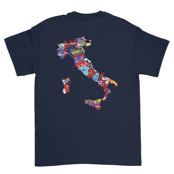 90's Italian Shirts Map Tee (Back design)