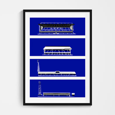 Leicester Stadium Print