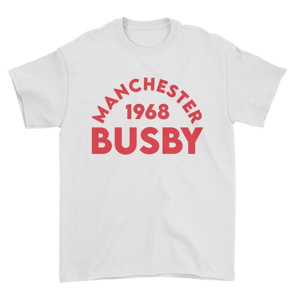 Manchester Utd 1968 Busby Tee