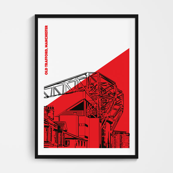 Manchester Utd Stadium Print