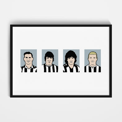 Newcastle Icons Print