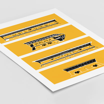 Wolverhampton Stadium Print