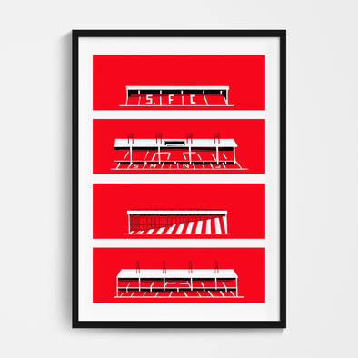 Southampton Stadium Print