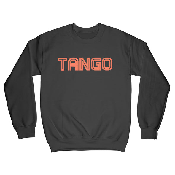Tango Text Embroidered Sweatshirt