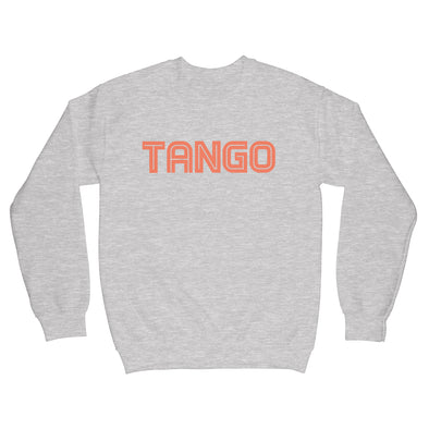 Tango Text Embroidered Sweatshirt